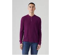Levi's Ls Thermal 3 Bttn Henley Potent Purple size L | Longsleeves Outlet | Men | Purple L