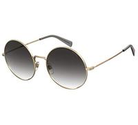 Levi'S Lv 1011/s J5G/9O GOLD Sunglasses Women's Steel, Standard, 55