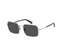Levi's LV-1019-S-010 Square/Rectangle Sunglasses in Silver Levis Silver One Size