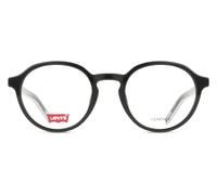 Levi's LV 1023 Men's Glasses, Black, Size 49