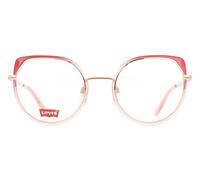 Levi's LV 1052 Women's Glasses, Gold, Size 51