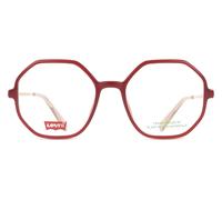 Levi's LV 1062 Women's Glasses, Burgundy, Size 52