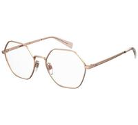 Levi's LV 1063 Women's Glasses, Gold, Size 54