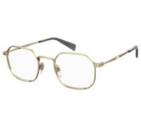 Levi's LV 1064 Men's Glasses, Gold, Size 50