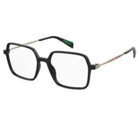 Levi's LV 1072 Women's Glasses, Black, Size 53