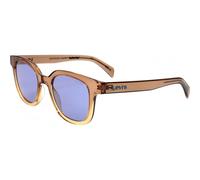 Levi's LV1010-S-09Q-48 Square/Rectangle Sunglasses in Brown Levis Brown One Size