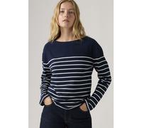 Levi´s ® Marin Stripe Long Sleeve Top Blue M Woman