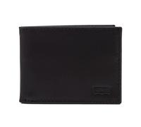 Batwing Bifold ID Wallet in Leather Black