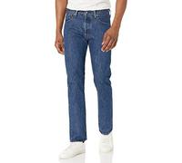 Levi's Men's 501 Original Fit Jeans, Dark Stonewash, 29W / 34L