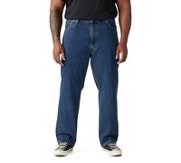 Levi's Men's 505 Regular Fit Jeans (Also Available in Big & Tall), Dark Stonewash, 33W x 30L