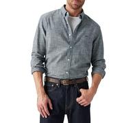 Levi's Men's 551Z Relaxed Straight Jeans, Marlon Dark Blue Chambray, XS