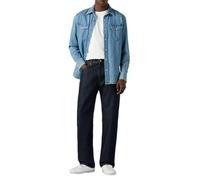 Levi's Men's 555 Relaxed Straight Jeans, Welcome to The Game, 33 W/34 L