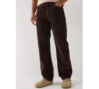 Levi's Mens 565 Loose Straight Corduroy Trousers, Dark Brown, Size 30, Men Dark Brown