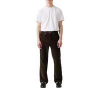 Levi's Men's 568 Loose Straight Trouser, Black Olive 10W Cord, 33 32