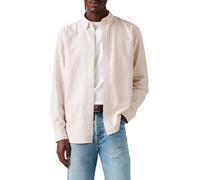 Levi's Men's Authentic Button Down Shirt, Waylon Stripe Safari, S