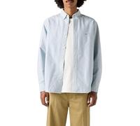 Levi's Men's Authentic Button Down Shirt, Waylon Stripe True Blue, XL