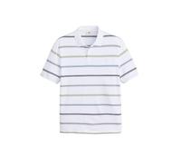 Levi's Men's Authentic Polo Rowan Stripe Bright White Multi Colour XS