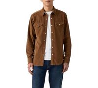 Levi's Men's Barstow Western Standard Button Down Shirt, Bison, L