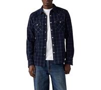 Levi's Men's Barstow Western Standard Button Down Shirt, Dory Indigo Cord, L