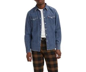 Levi's Men's Barstow Western Standard MED Indigo - Flat Finish Barstow Western Standard MED Indigo - Flat Finish, Lower Haight,