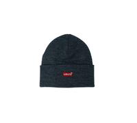 Levi Knitted EU11 Cuff Beanie ~ Red Batwing grey