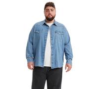Levi's Men's Big & Tall Classic Western Button Down Shirt, Franklin Stone Wash, 3XL