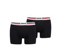 Levi´s Underwear 701222843 Boxer 2 Units Black 2XL Man