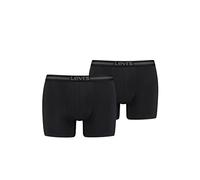 Levi's Tencel Boxer Brief - 2 Pack - Black - S, BLACK