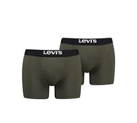 Levi's Men's solid basic boxer briefs, khaki, L