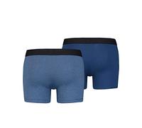 Levi´s Underwear Optical Illusion Organic Cotton Slip Boxer 2 Units Blue M Man