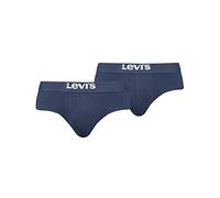 Levi's 2 pack solid basic brief - navy Large