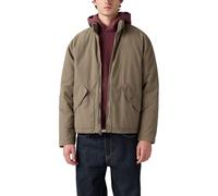 Levi's Men's Briggs Short Puffer Jacket Bungee Cord Brown XL