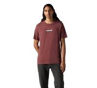 Levis Mens Classic Graphic Relaxed Fit T-Shirt - Red - M - Red