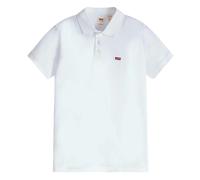 Levis Mens Classic Housemark Polo Shirt - White - XXL - White - 100% Cotton