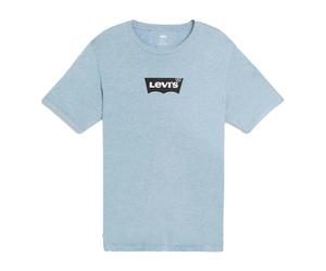 Levis Mens Classic Logo T-Shirt - Light Blue - S - Light Blue - 100% Cotton