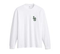 Levis Mens Classic Relaxed Fit Long-Sleeved T-Shirt - White - L - White