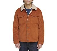 Levi's Men's Corduroy Sherpa Lined Trucker Jacket, Sun Wide Wale Corduroy, XXL