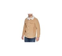 Levis mens corduroy Sherpa Trucker Denim Jacket Tan 2X Tall US