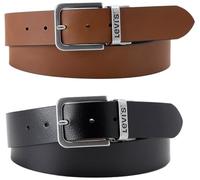 Levi's Men's CORE Reversible Belt, Caviar, 110