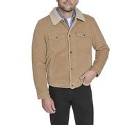 Levi's Men's Cotton Trucker, Tan Corduroy, XXL