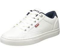 Levi's Men's COURTRIGHT Sneaker, Regular White, 10 UK