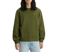 Levi's Men's Sweatshirt Original Housemark Crewneck Pullover, Green, XS
