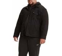 Levi's Men's Denim Jacket Big & Tall Trucker Jacket, Black, 4XL