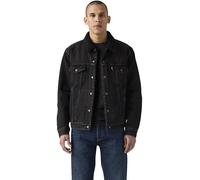 Levi's Men's Type III Sherpa Trucker Jacket Built To Last Sherpa Trk Black S