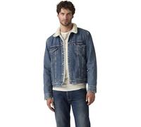 Levi's Men's Denim Jacket Type III Sherpa Trucker Lined, Regular Fit, Blue (Built To Last Sherpa Trk), L