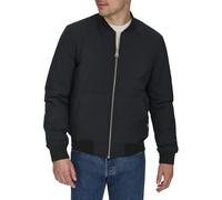 Levi's Men's Diamond Quilted Bomber Jacket, Black Patch Pocket, S