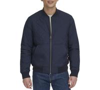 Levi's Men's Diamond Quilted Bomber Jacket, Navy Patch Pocket, S