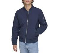 Levi's Men's Diamond Quilted Bomber Jacket, Navy, XL