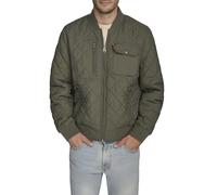 Levi's Men's Diamond Quilted Bomber Jacket, Sage Green, M