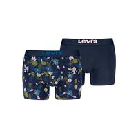 Levi's Men's Flower All Over Print Bodywear, Blue Combo, S (Pack of 2)